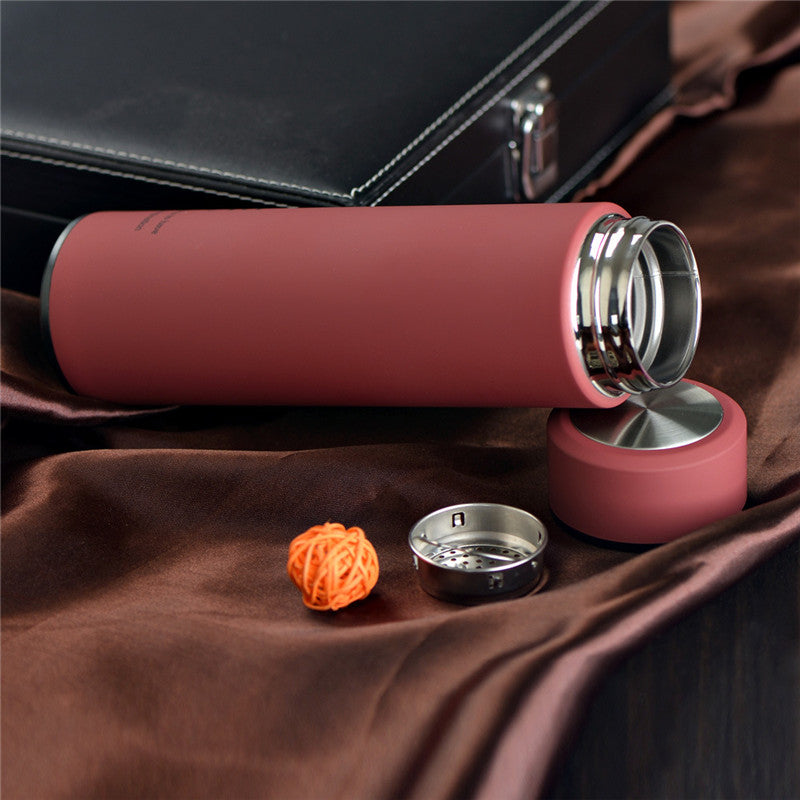 WBS0031 Stainless Steel Vacuum Insulated Thermos - 500ml, ideal for office life.