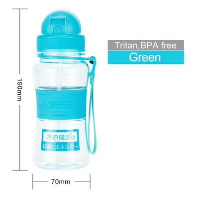 Kids Tritan Plastic Water Bottle with Straw, 300ml - WBP0033