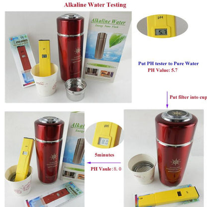 alkaline water filter cartridge  5pcs/lot  replacement for nano flask stainless energy