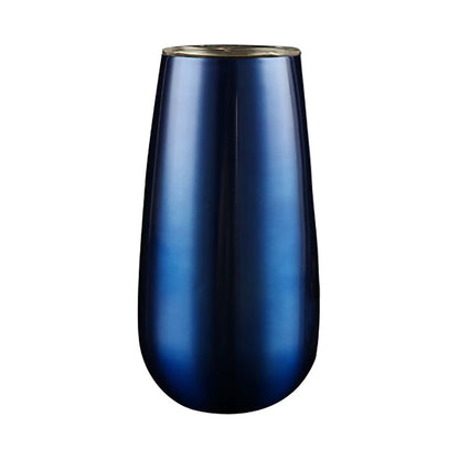 6oz / 177.4ml Stainless Steel Stemless Wine Water Cup Double Wall Vaccum Insulation