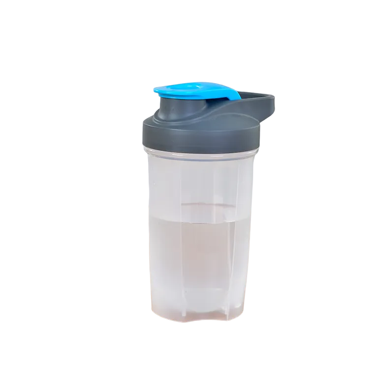 SBM0001 Soffe Frosetd Plastic Bottle Protein Shaker - 500ml, 700ml