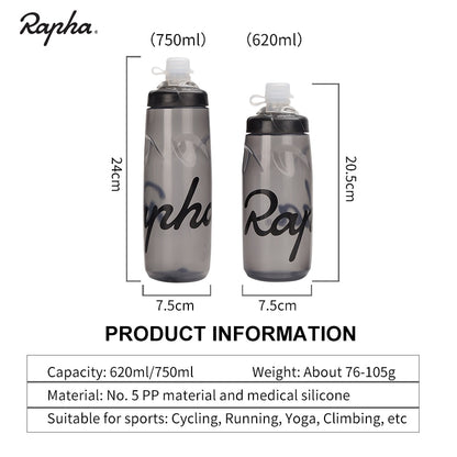 WBI0010 Rapha Ultralight Cycling Silicone and Plastic Water Bottle BPA-Free - 620ml, 750ml