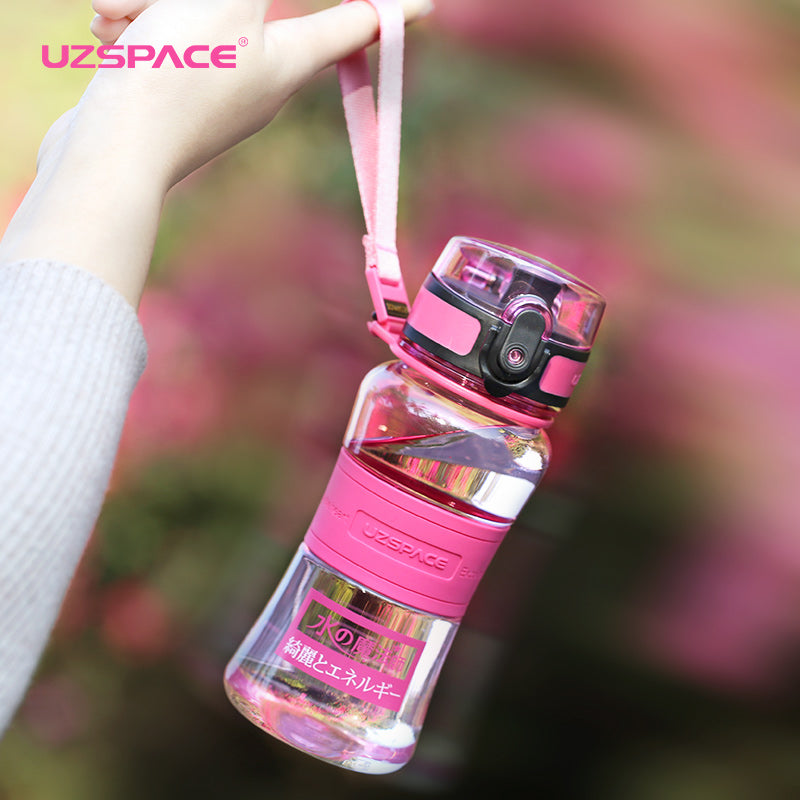 WBP0045 UZSPACE Sports Tritan Water Bottle with Strap - 300ml