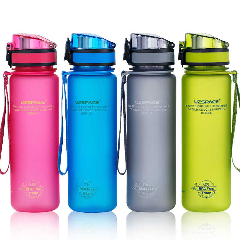 UZSAPCE Frosted Tritan Plastic Water Bottle, 350ml, 500ml, 650ml, 1000ml - Best Seller - WBP0036