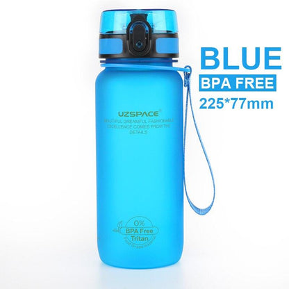 UZSAPCE Frosted Tritan Plastic Water Bottle, 350ml, 500ml, 650ml, 1000ml - Best Seller - WBP0036