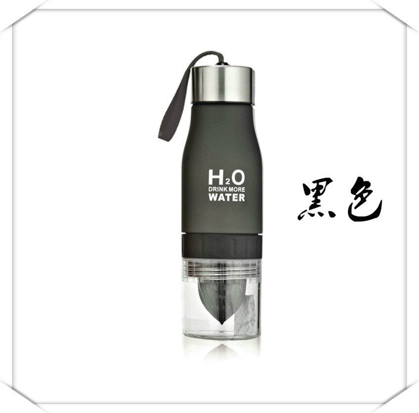 650ml Infuser Water Bottle plastic Fruit infusion Kids Drink Outdoor Sports bottle Juice lemon Portable Kettle