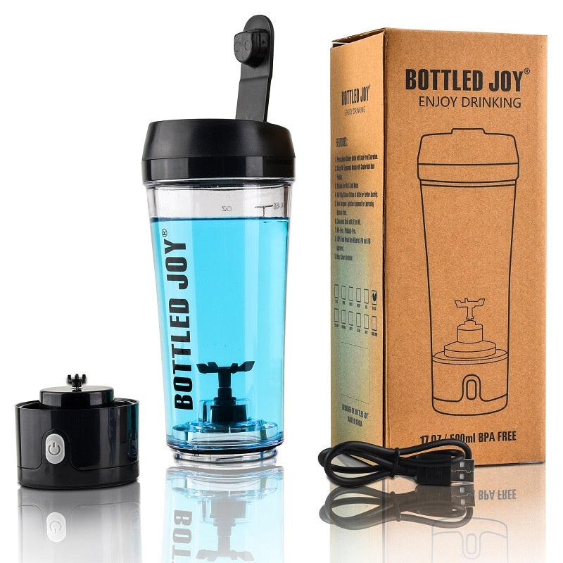 Electric Protein Shaker Bottle  Whey Protein Electric Shaker