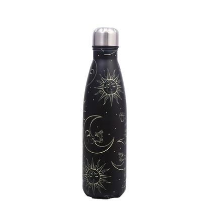 500ml Double-Wall Insulated Vacuum Flask Stainless Steel Water Bottle BPA Free Thermos for Sport Water Bottles