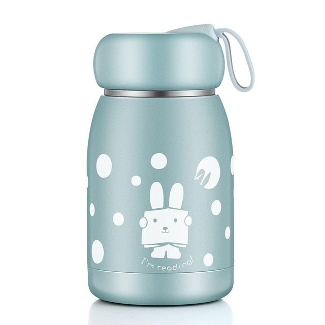 Stainless Steel Kawaii Bottle for Kids, 320ml - WBS0034