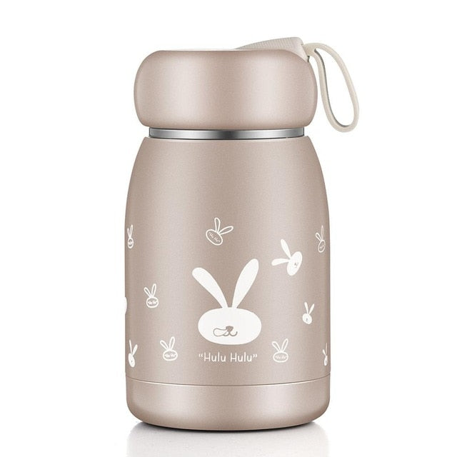 Stainless Steel Kawaii Bottle for Kids, 320ml - WBS0034