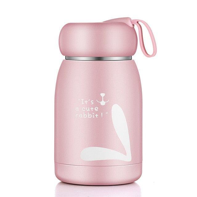 Stainless Steel Kawaii Bottle for Kids, 320ml - WBS0034