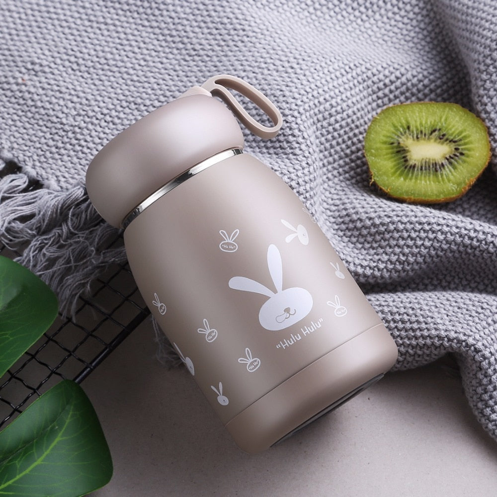 Stainless Steel Kawaii Bottle for Kids, 320ml - WBS0034