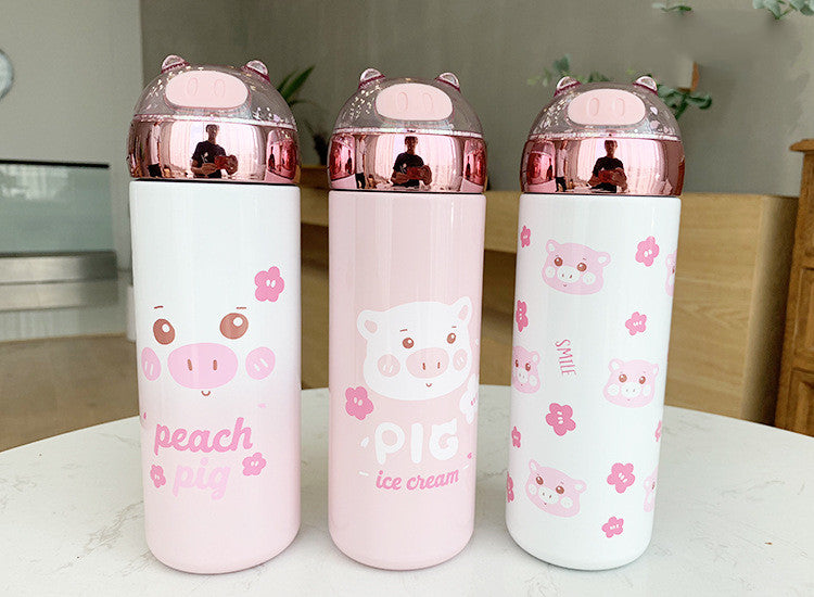 Stainless Steel Thermos Bottle for Kids, 300ml - WBS0037