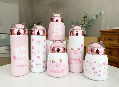 Stainless Steel Thermos Bottle for Kids, 300ml - WBS0037