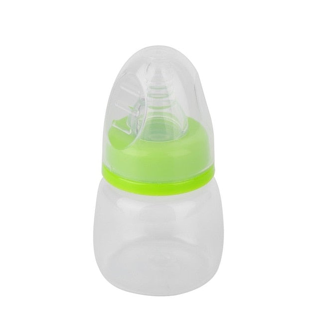 Infant Baby Feeding 0-18 Months Feeder 60ML PP Nursing Juice Milk Mini Hardness Bottle Baby Bottles And Nipples