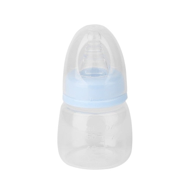 Infant Baby Feeding 0-18 Months Feeder 60ML PP Nursing Juice Milk Mini Hardness Bottle Baby Bottles And Nipples
