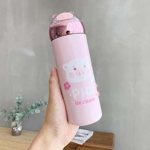 Stainless Steel Thermos Bottle for Kids, 300ml - WBS0037