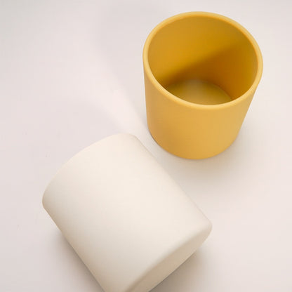 Baby Learn To Drink Cup Drinkware silicone Cups For Toddlers & Kids LeakProof Child Water Cup Bottle 220ML.