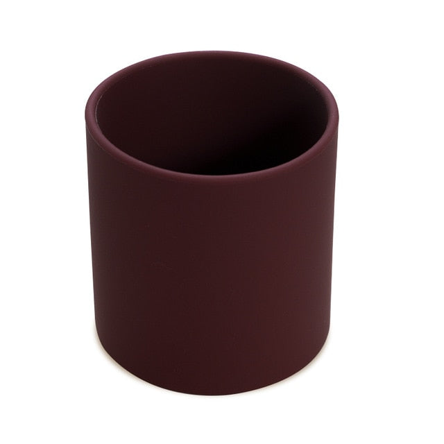 Baby Learn To Drink Cup Drinkware silicone Cups For Toddlers & Kids LeakProof Child Water Cup Bottle 220ML.