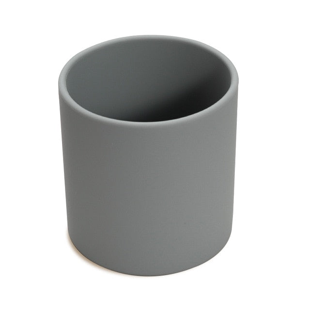 Baby Learn To Drink Cup Drinkware silicone Cups For Toddlers & Kids LeakProof Child Water Cup Bottle 220ML.