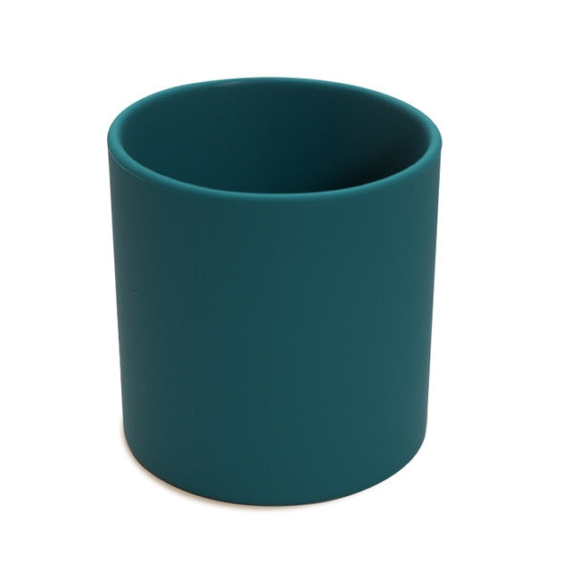 Baby Learn To Drink Cup Drinkware silicone Cups For Toddlers & Kids LeakProof Child Water Cup Bottle 220ML.