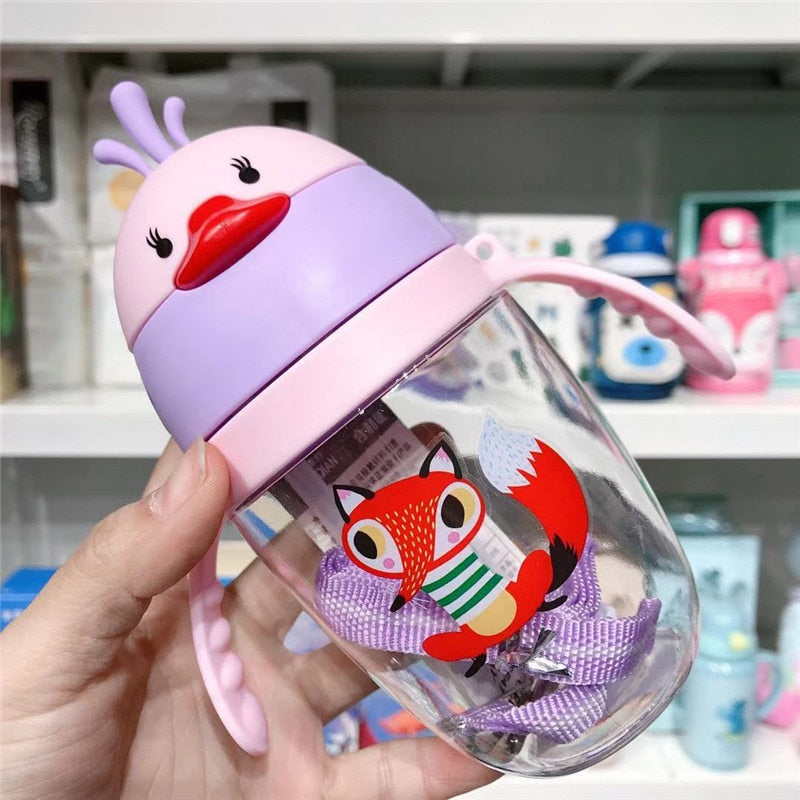 BFB0013 Baby Feeding Bottle Wide-Caliber Multifunctional Dual-use Children, 350ml - BFB0013